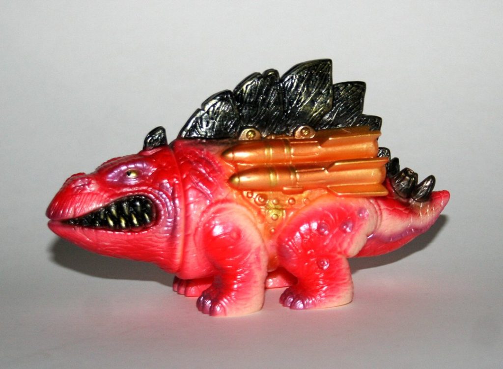 TAG x James Groman Orange and Purple Strikeasaur BC Blasters