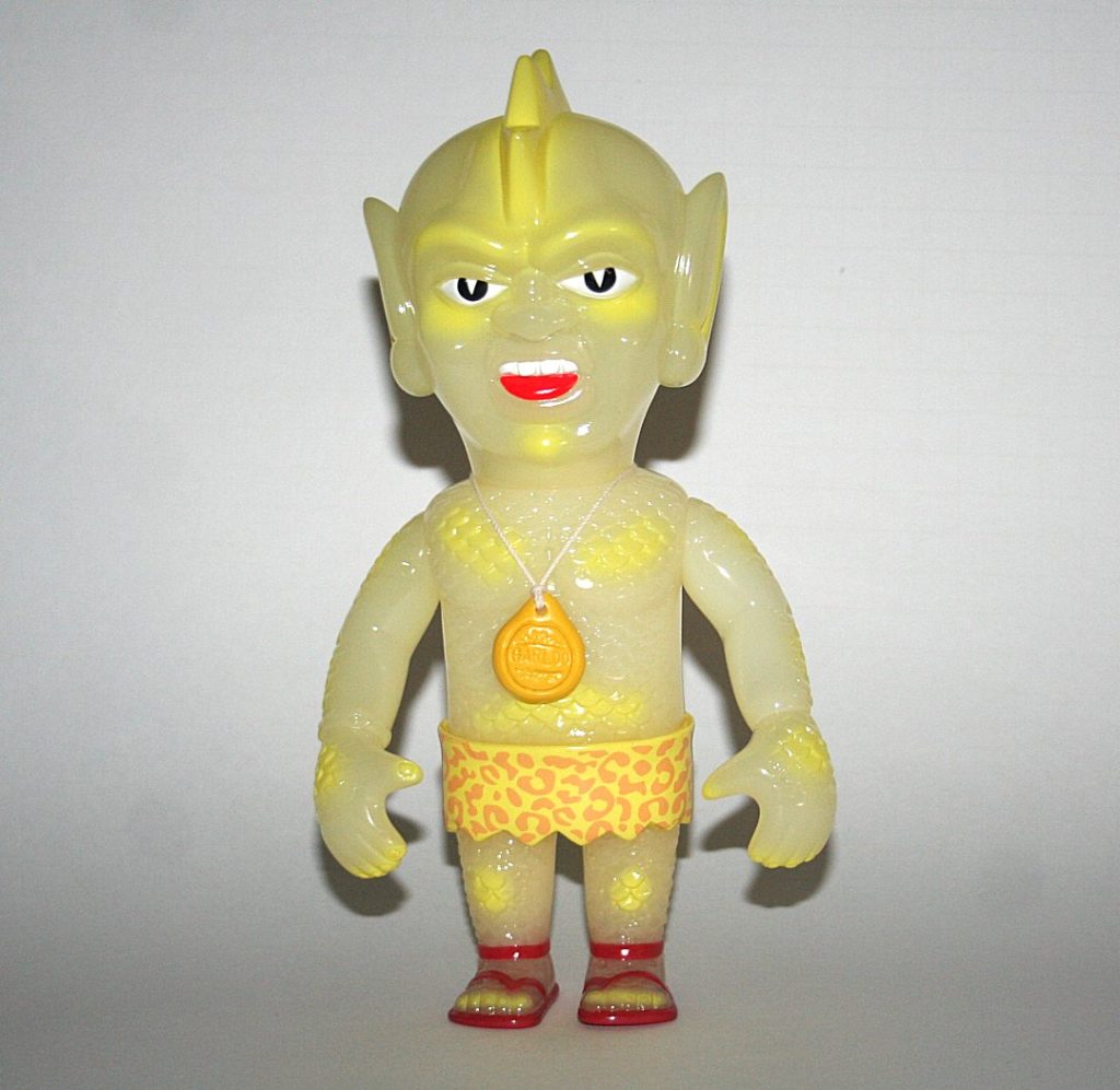 Headlock Studio x ISH Yellow Glow in Dark Great Garloo