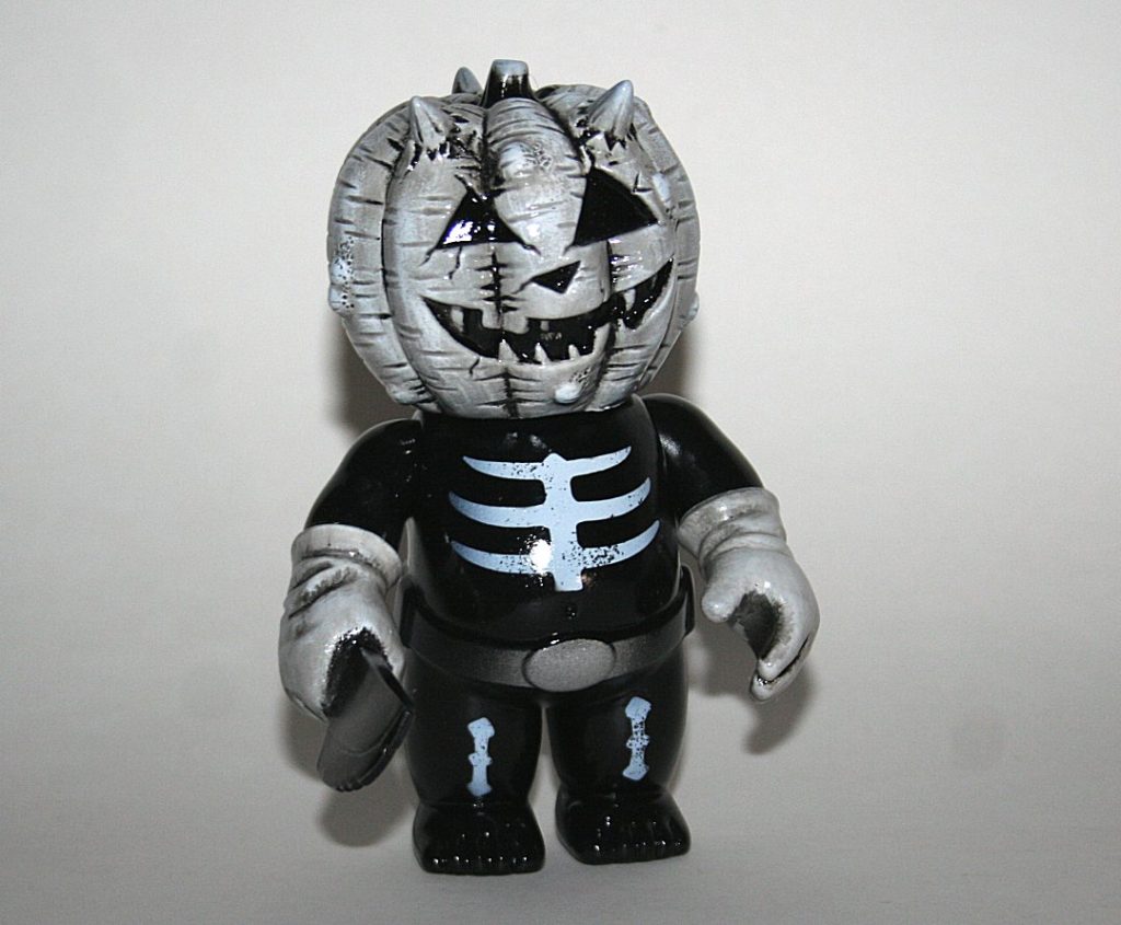 Shon Side Greyscale Nightmare Pumpkin Boy