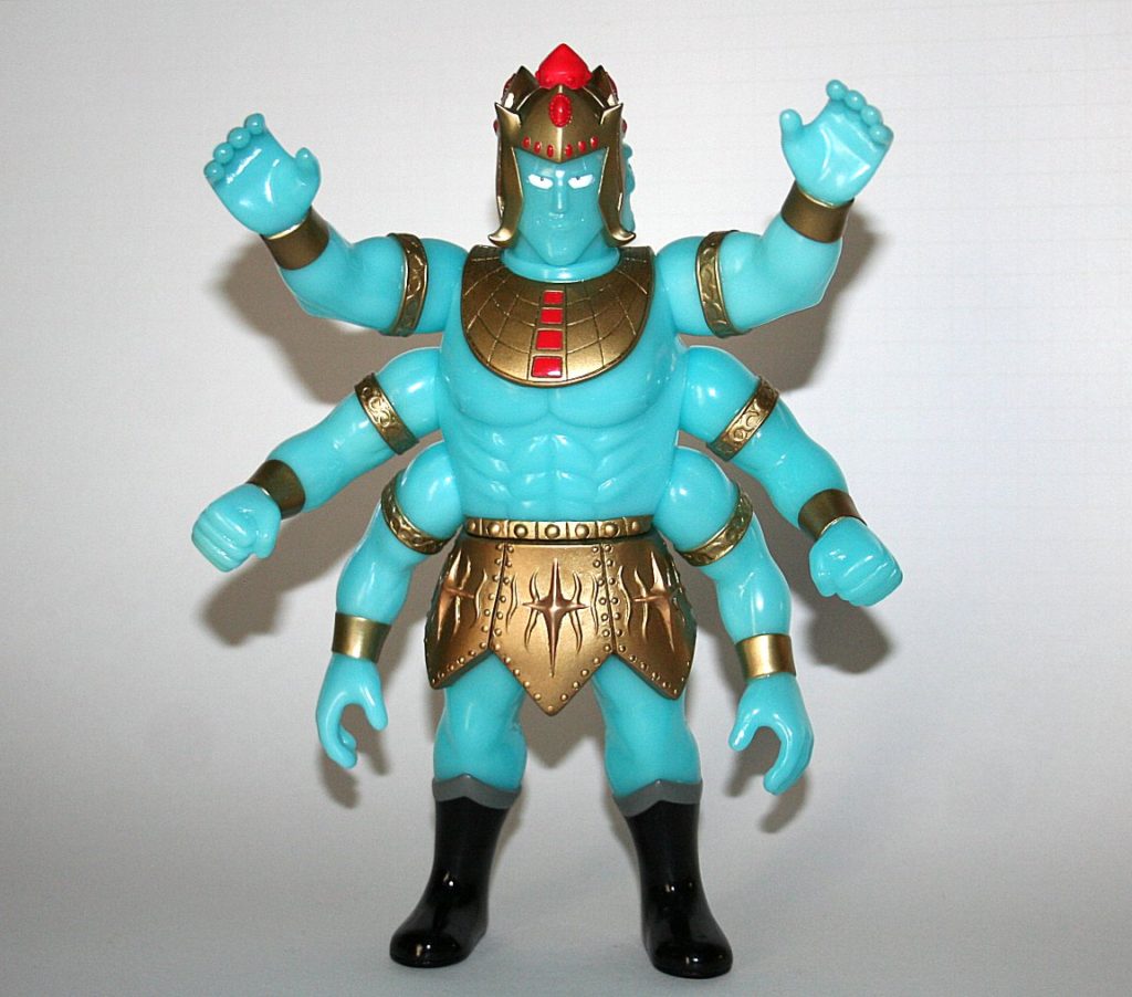Five Star Toy x One Up Exclusive Blue Glow in Dark Ashuraman