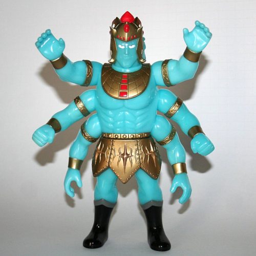 Five Star Toy x One Up Exclusive Blue Glow in Dark Ashuraman