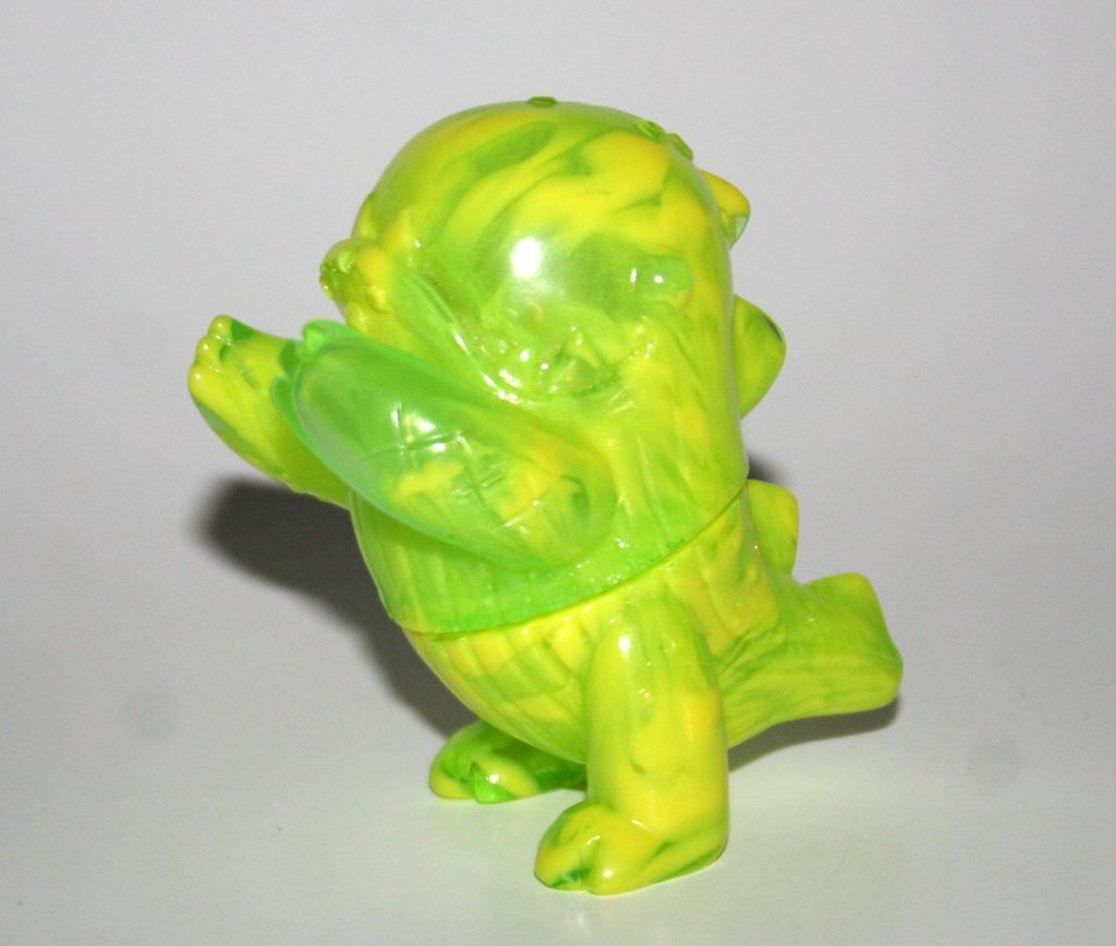 Gargamel x Bwana Spoons Green and Yellow Marbled Puppy Killer