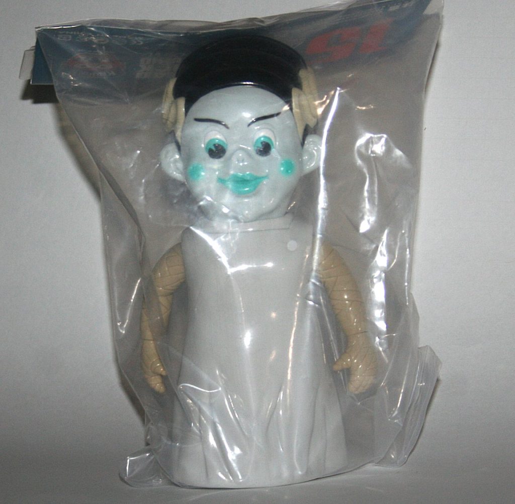 美品 headlockstudio FRANKY BRIDE ソフビ フィギュア Headlock Studio Bride of Frankenstein Frankie Sofubi Figure