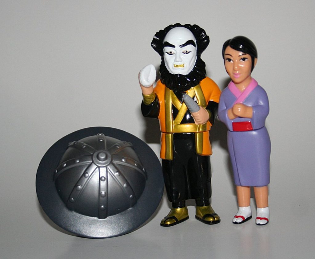 Marmit Vinyl Paradise Masked Ninja Akakage Mafu Raimaru Set