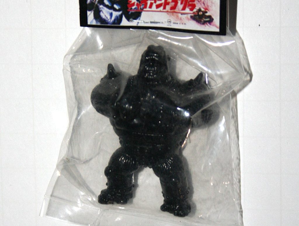 Marusan Unpainted Black Mini Kaiju Tederos
