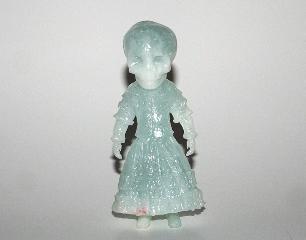Miscreation Toys Blue and White with Glitter Resin Skellene