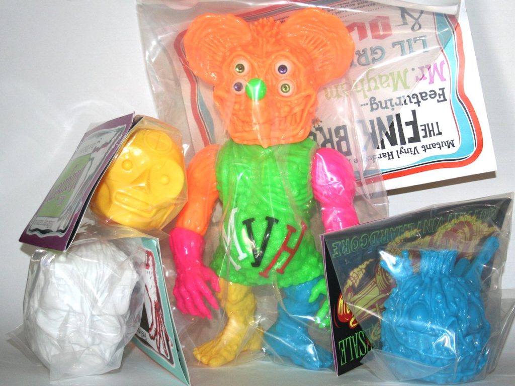 Mutant Vinyl Hardcore Unpainted Mixed Parts Fink Brothers V4