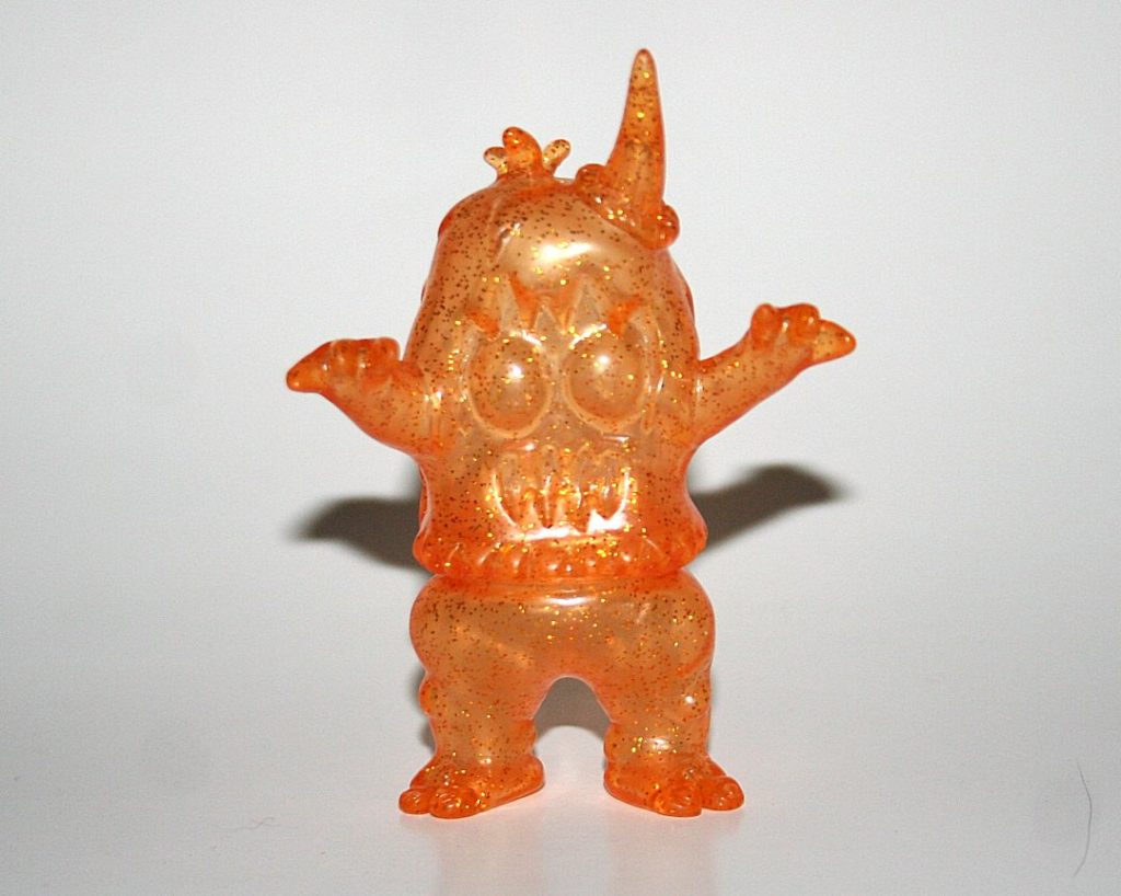 Rampage Toys Unpainted Clear Orange Lame Ugly Unicorn