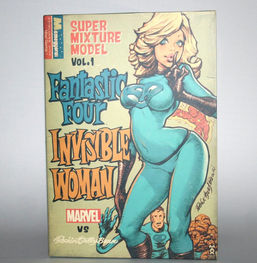 Rockin Jelly Bean x Marvel Comics Invisible Woman Statue