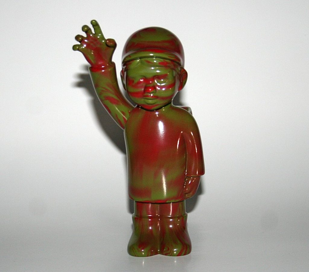 SK Gawa Burgundy and Green Marbled Horror Boy