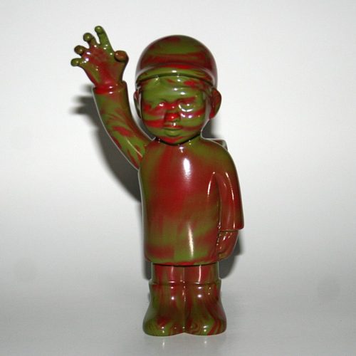 SK Gawa Burgundy and Green Marbled Horror Boy