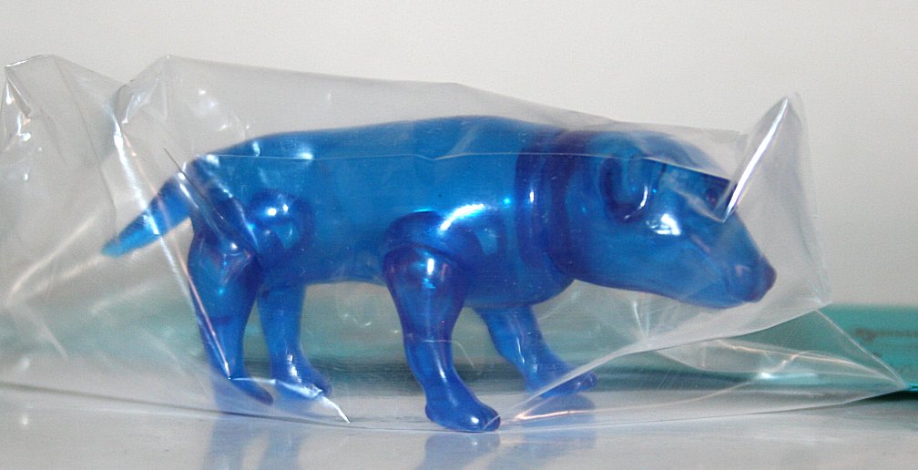 Bombastic Plastic Clear Blue Coco