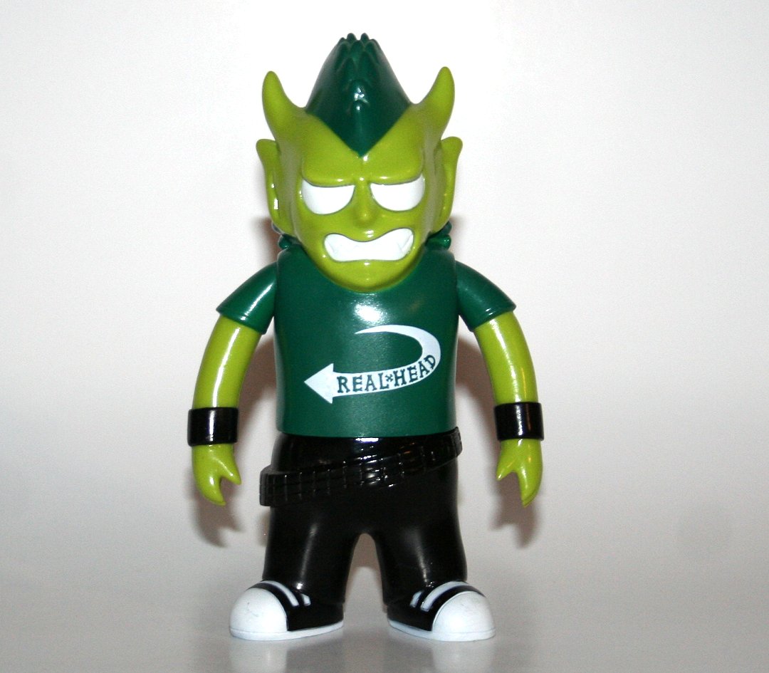 ビガロイド REAL HEAD 真頭玩具 怪獣軒 モビル獣 グリーン RealxHead Green Oni Head