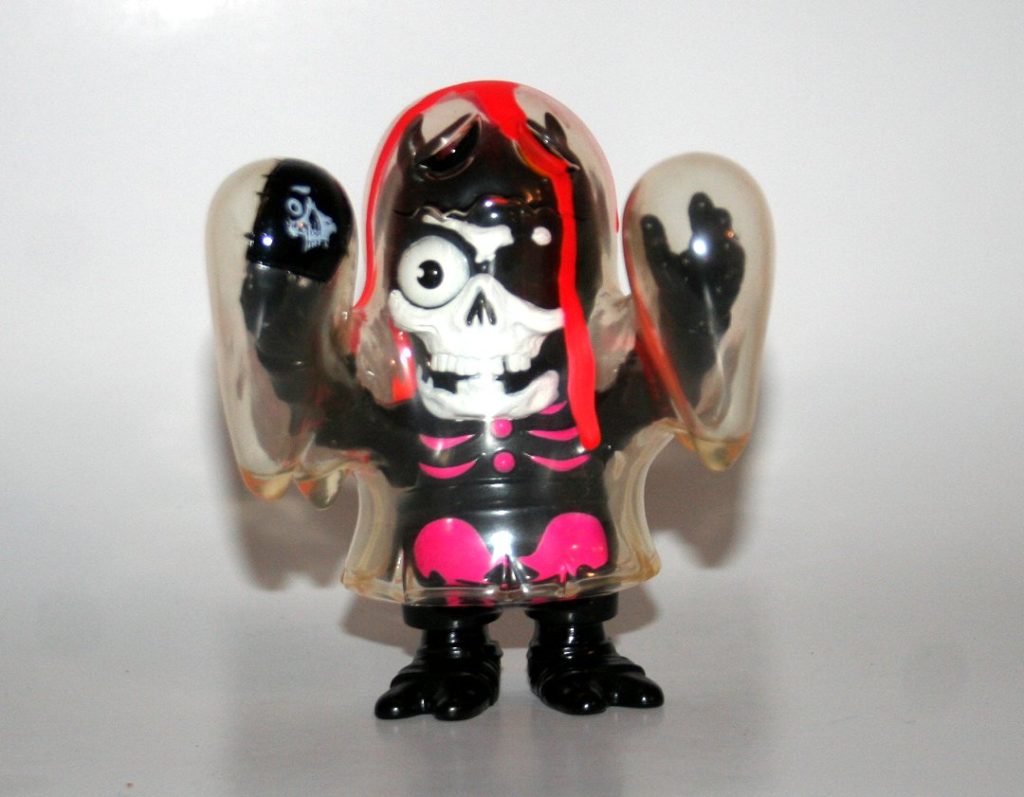 Secret Base Balzac Pink on Black with Red Bloody Obake Ghost