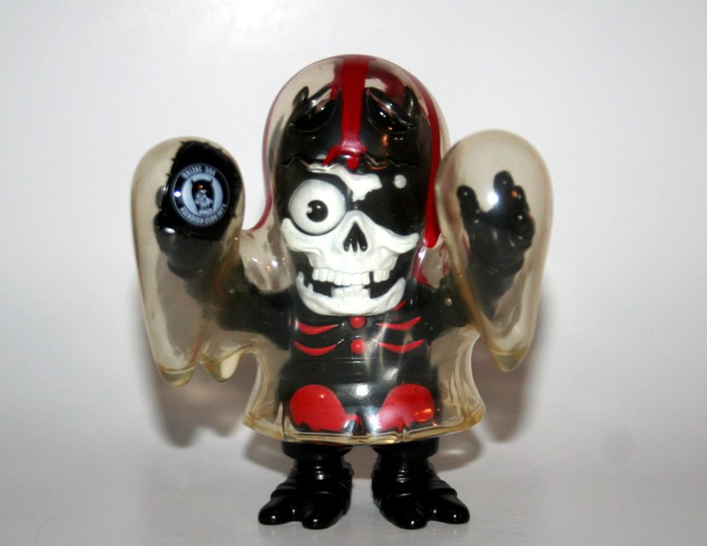Secret Base Balzac Red on Black w Red Bloody Obake Ghost V2