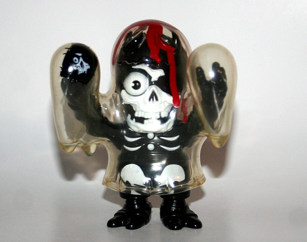 Secret Base Balzac White on Black w Red Bloody Obake Ghost