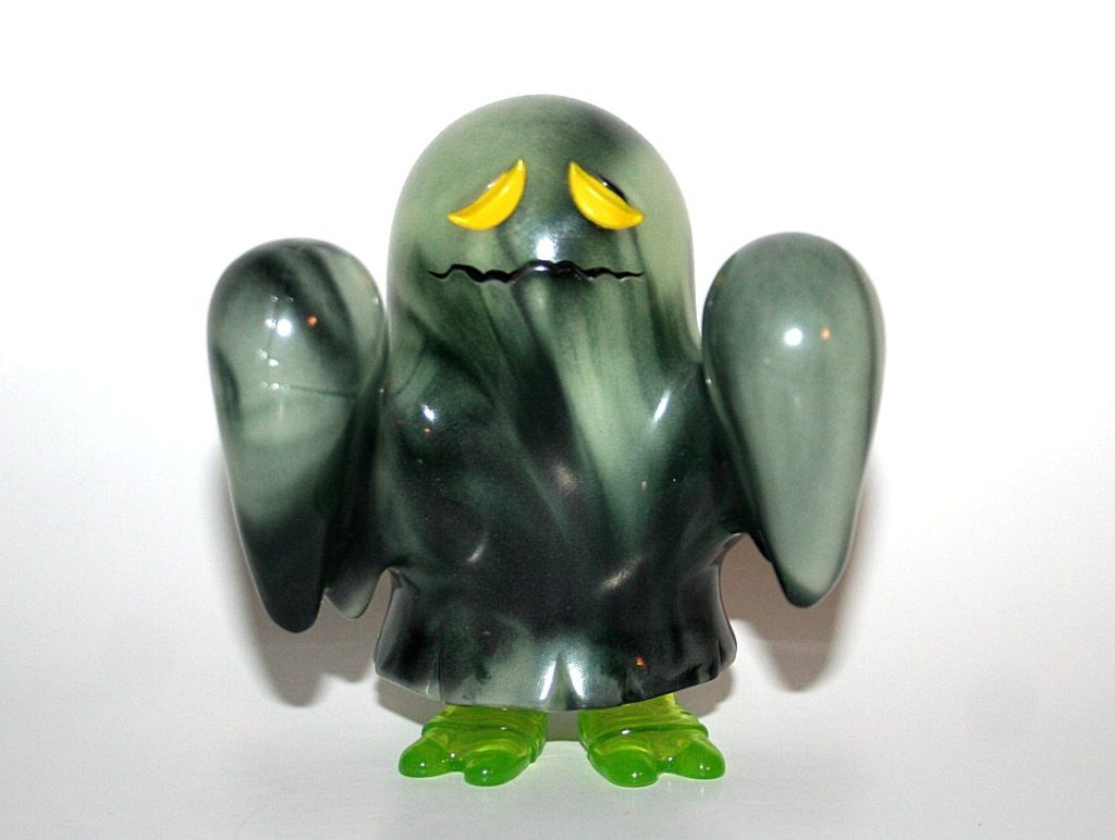 Secret Base Glow in Dark and Black Marbled Obake Ghost