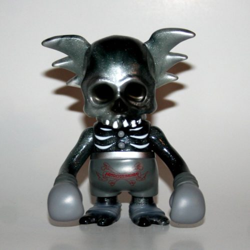 Secret Base x Astro Zombies Grey and Black Lame Marbled Skullwing