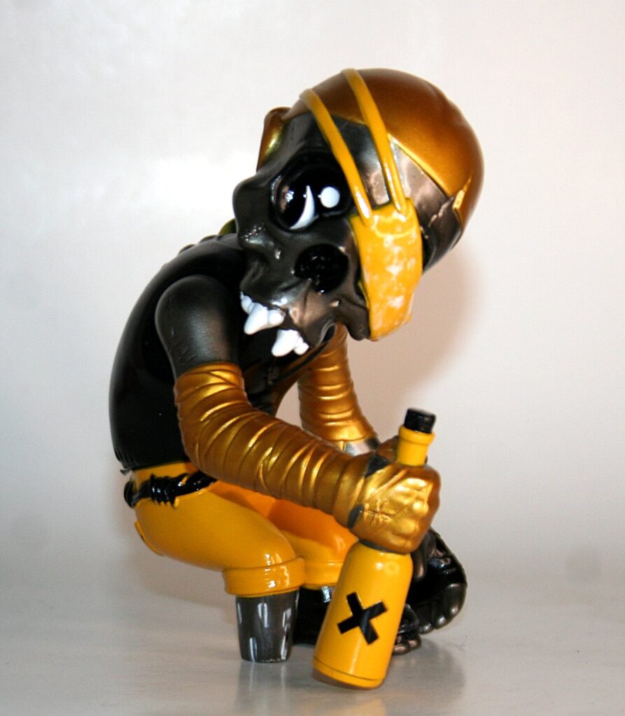Secret Base x Pushead freebooter Newton Skullpirate