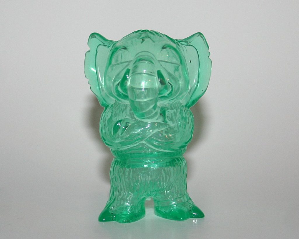 Super7 Unpainted Clear Teal Pocket Stomp
