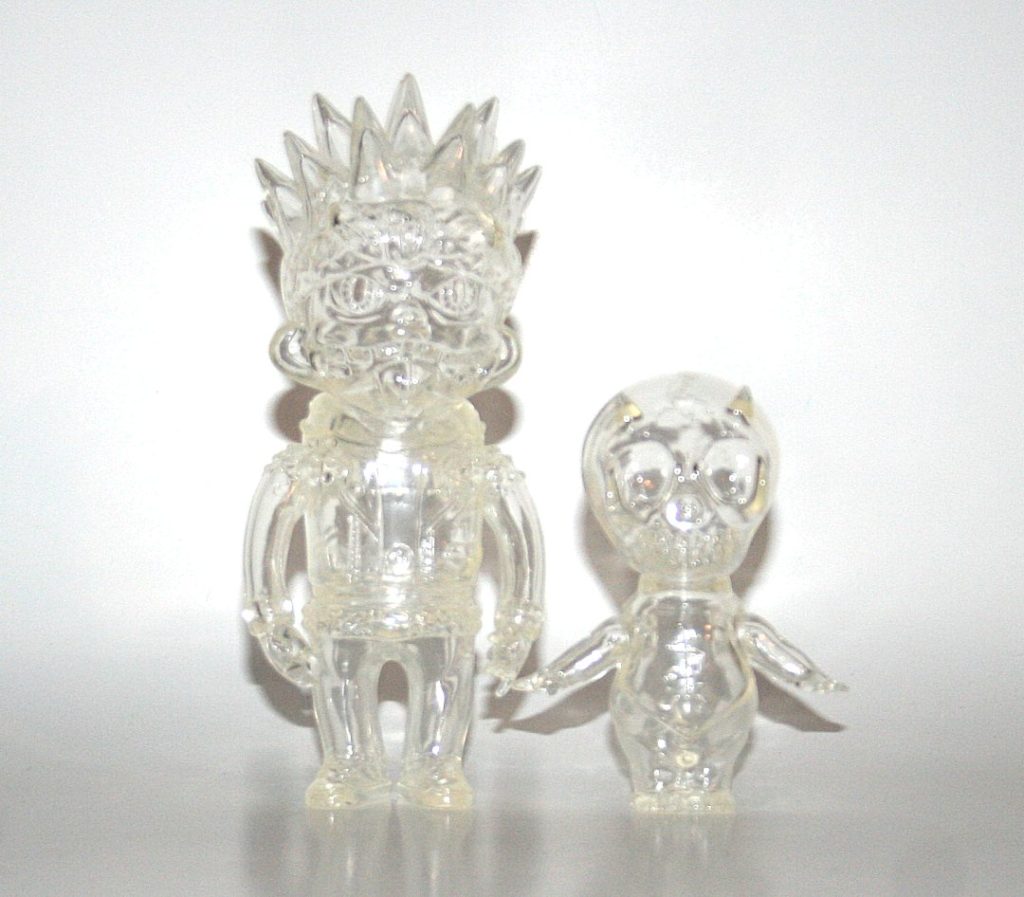Blackbook Toy x Suicidal Tendencies Clear Vampire Spiky and Skull Baby