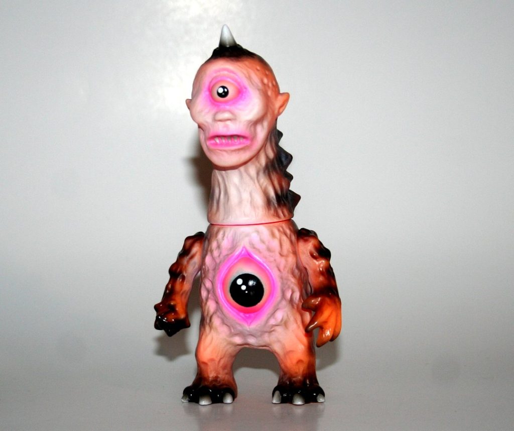 Chokehazrd x Rampage Toys Micro Run Pink and Brown Toxic Cyclops