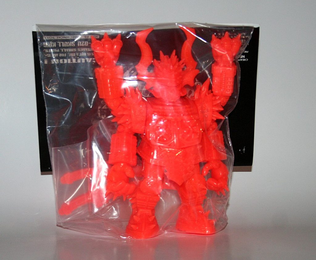 Mechnoiz Unpainted Orange Samurai Skull King