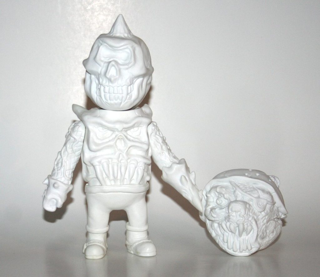 Mishka Unpainted White Bootleg Kaiju