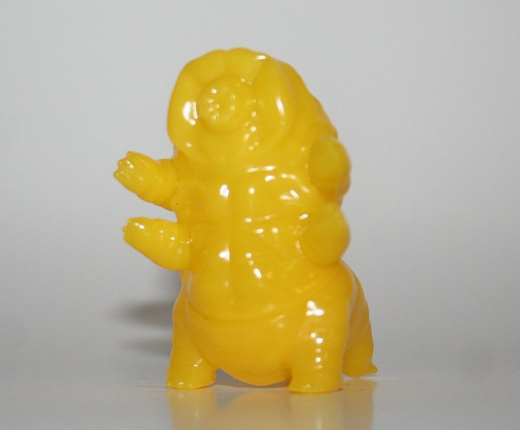 DoomCo Designs Mini Unpainted Yellow Tarbus the Tardigrade