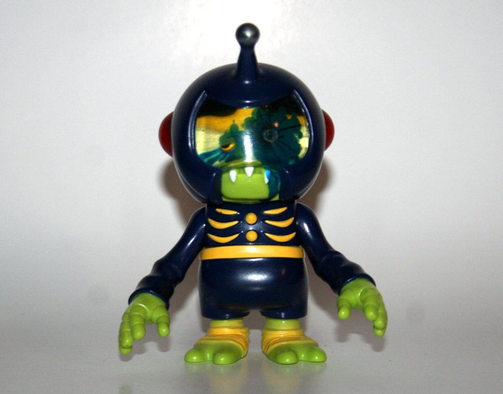 Secret Base Green Dead Eye Skull BxBxBarbarian