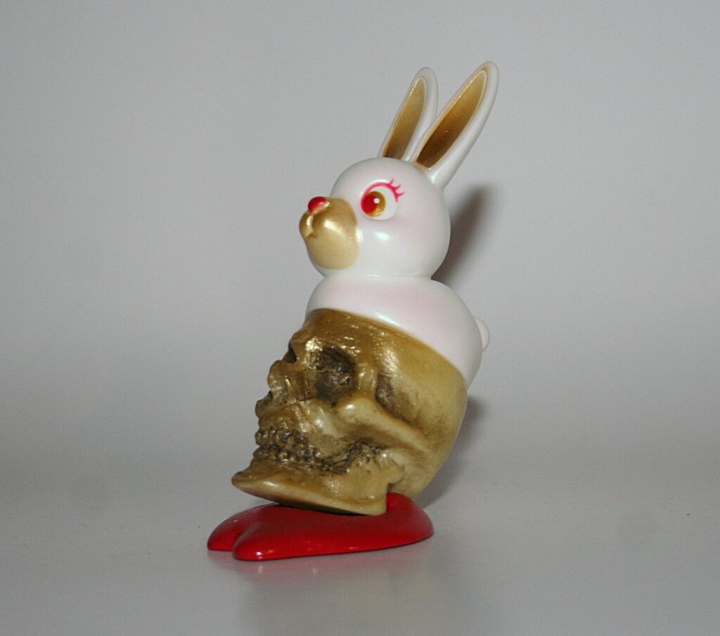 Kikkake Skull Bunny Love Parasite Animal