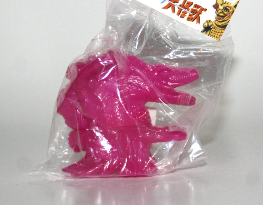 Marusan Kaiju Encyclopedia Unpainted Clearish Purple Biollante