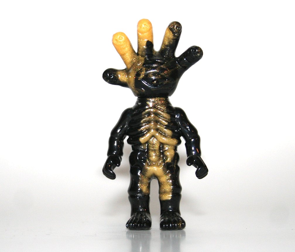 Secret Base Hand Face Gold and Black Micro Infection Monster V2