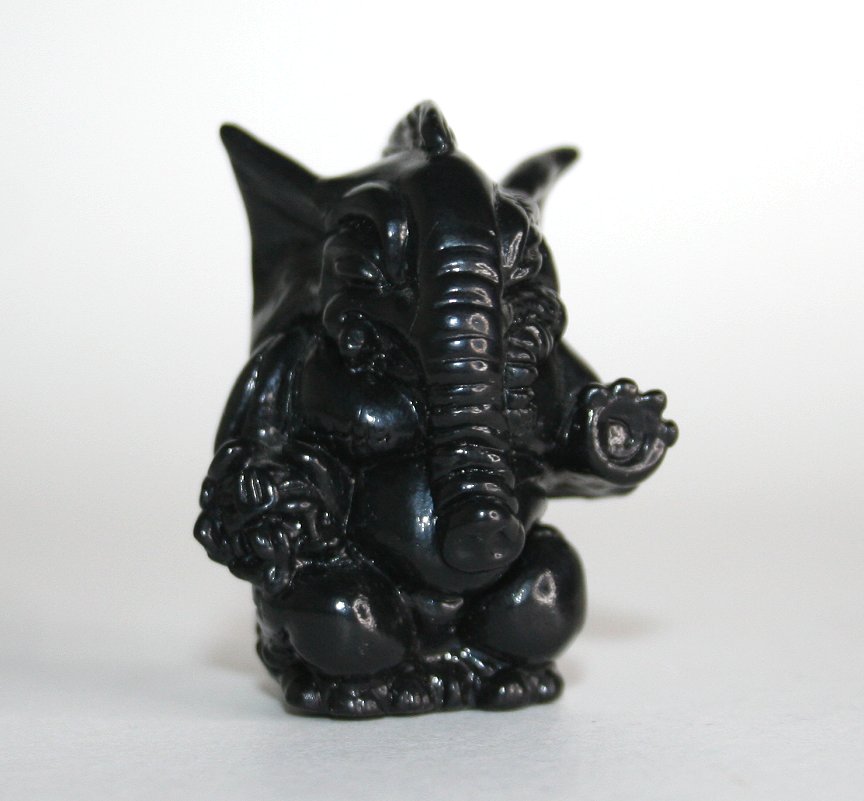 Paul Kaiju Unpainted Black Mini Boss Carrion