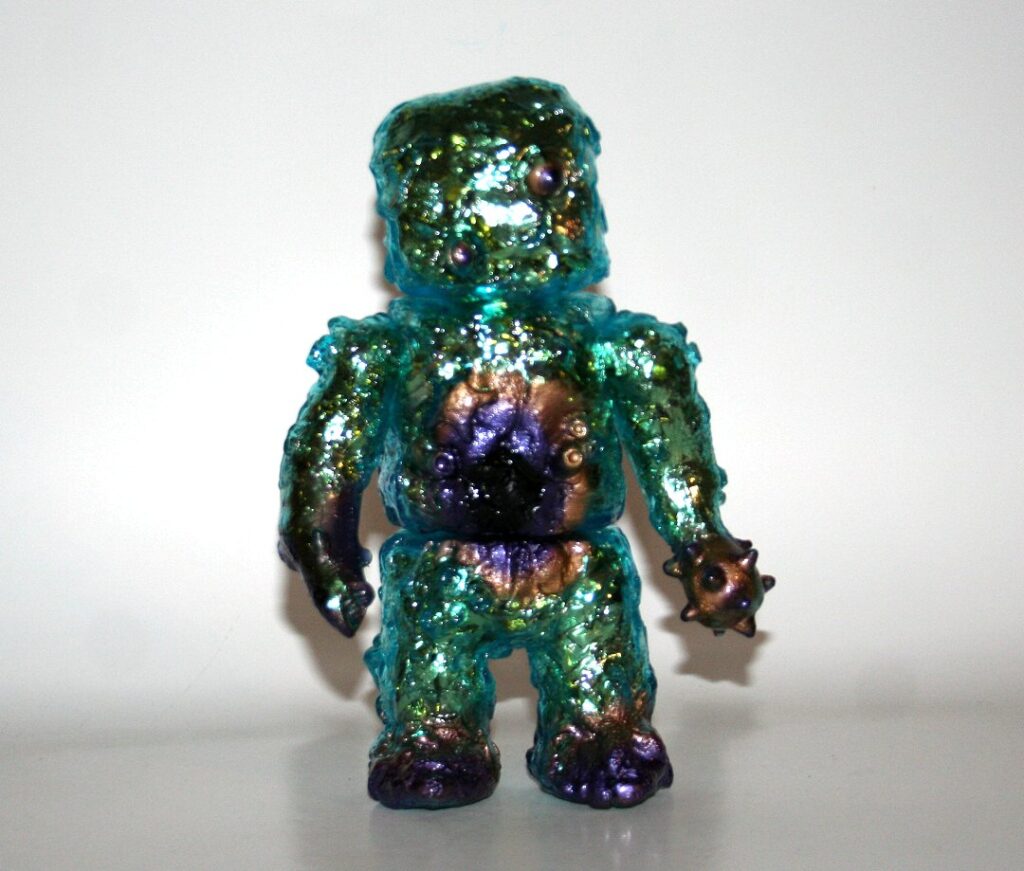 Monsterfoot Creations Blue and Gold Akimasu