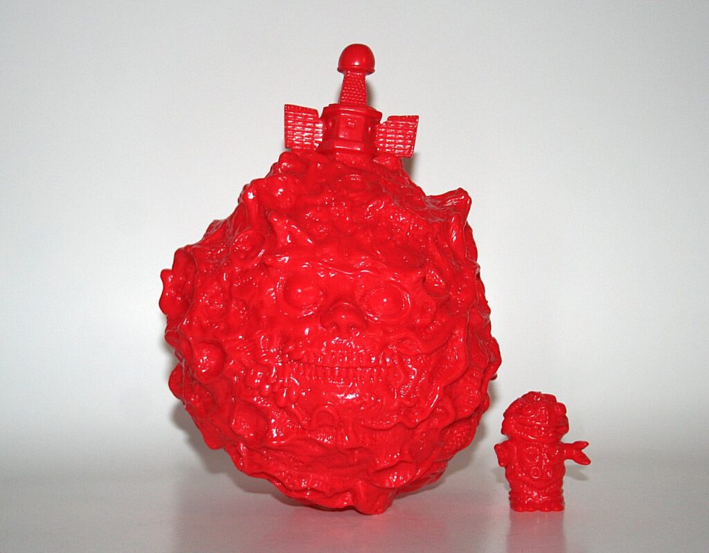Purple Toys Kiyokawa Unpainted Red Death Melon
