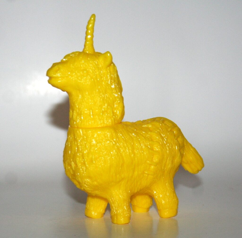 Rampage Toys Unpainted Yellow Undeadicorn