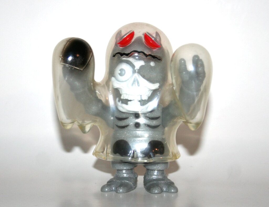Secret Base Balzac Clear and Silver Lame Obake Ghost