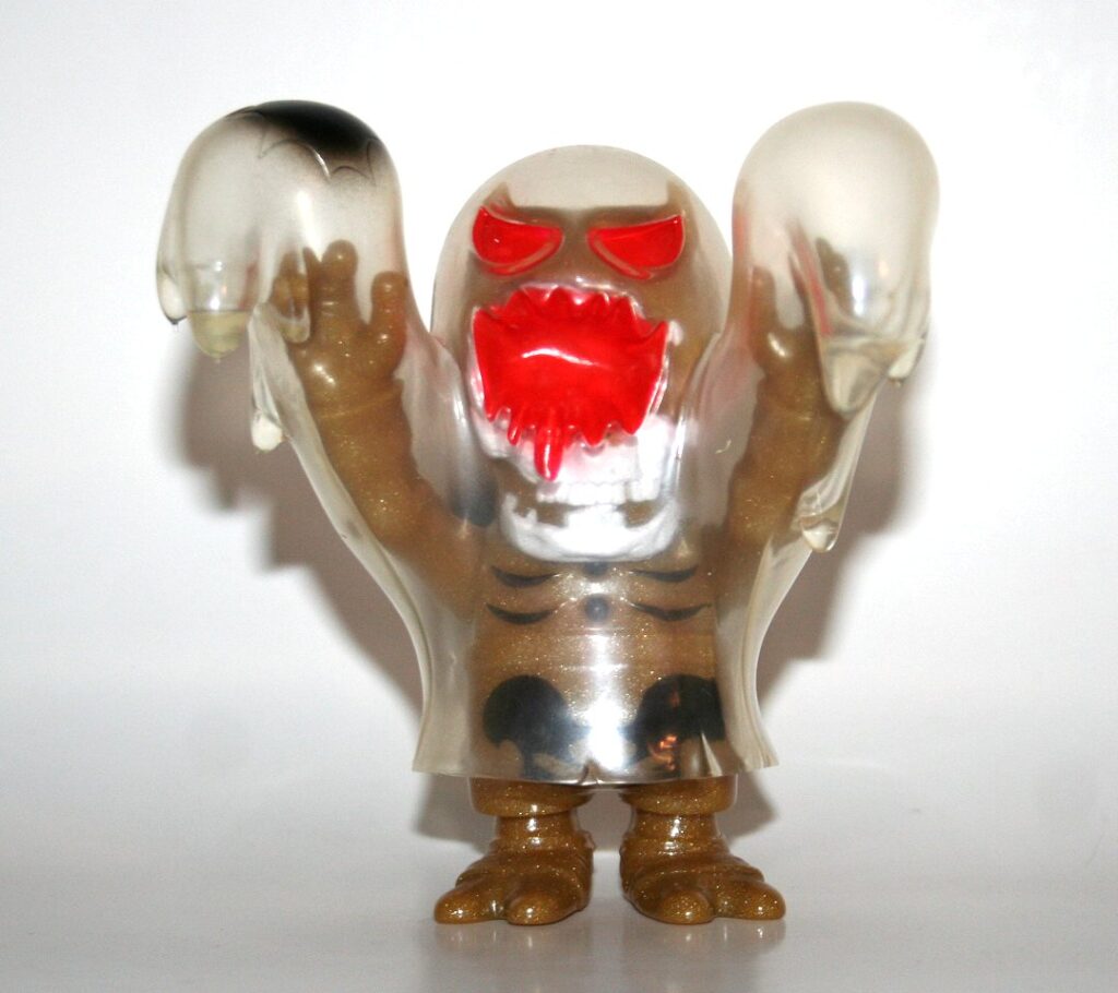 Secret Base Balzac Skullman Open Mouth Gold Lame Obake Ghost