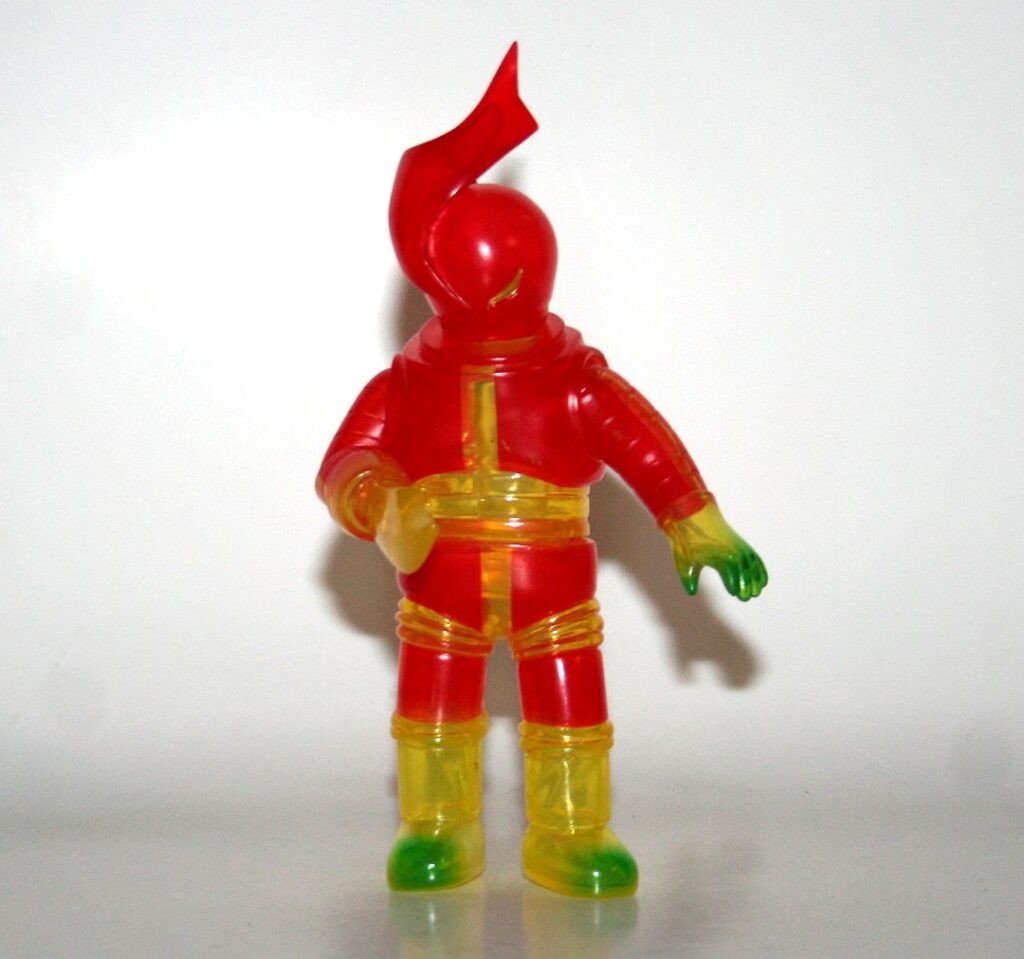 Toygraph Chaos Planet Clear Yellow and Red Space Trooper