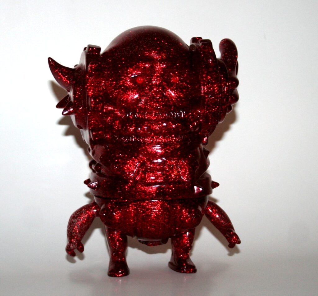 Toysbian Unpainted Clear Red Lame Duwa