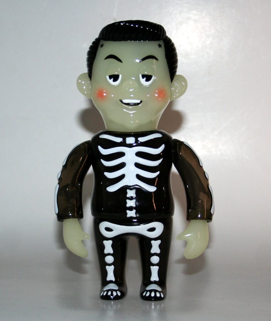 Headlock Studio Glow in Dark Skeleton Masato Kun