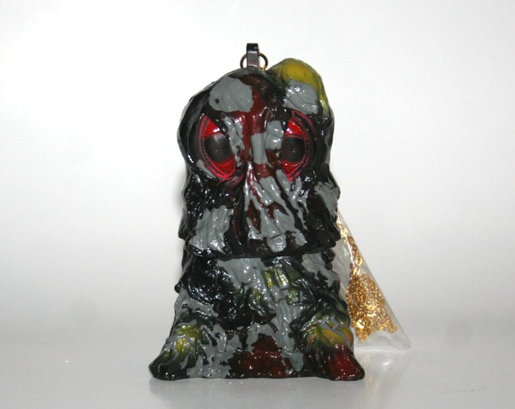 Y-MSF Black Camo Hedorah Pendant