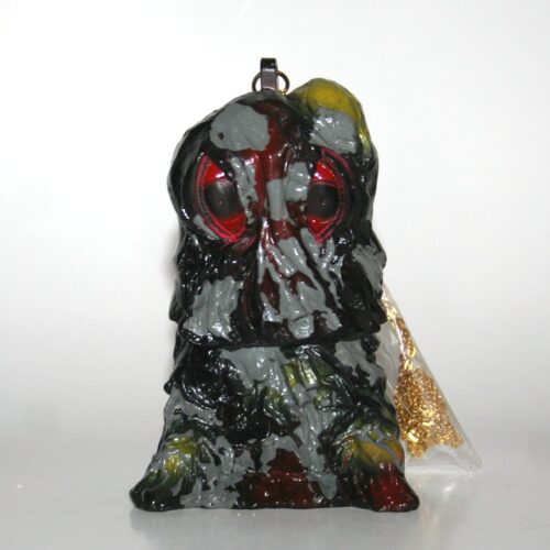 Y-MSF Black Camo Hedorah Pendant