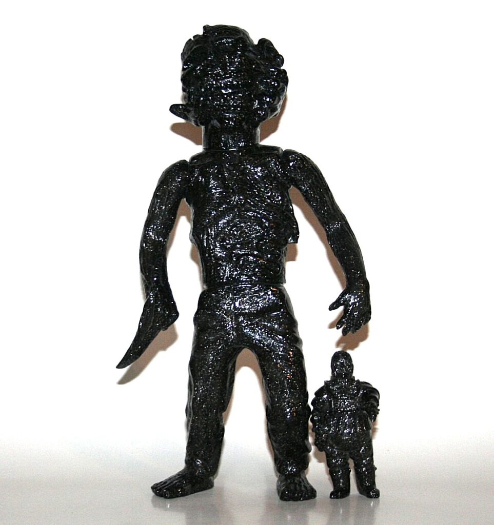 Cannibal Kaiju Clear Black Lame Rotting Reaper Corpse