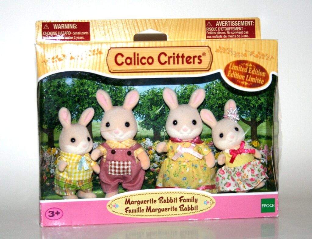 Epoch Marguerite Rabbit Family Calico Critters