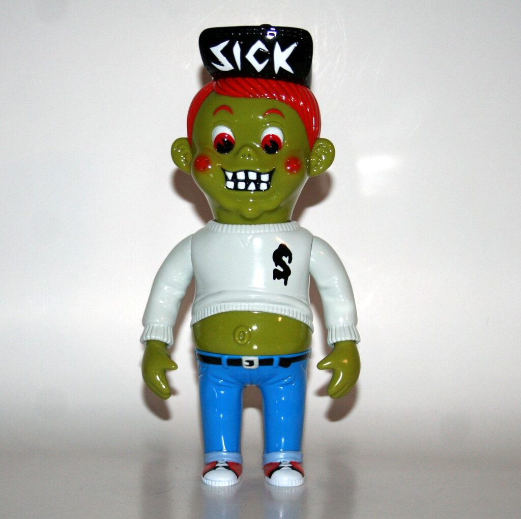 その他 head lock studio sick boy Headlock Studio Knuckle Kustom Green Sick Boy — Vicious Fun
