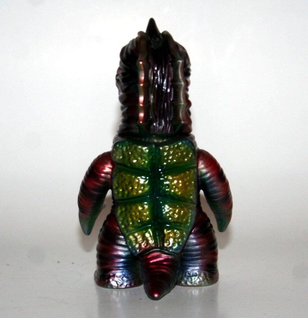 Gargamel x Hello Pike Silver and Red Beralgon Sofubi Figure