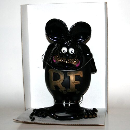 Mooneyes of Japan x Big Daddy Ed Roth Black and Gold Rat Fink