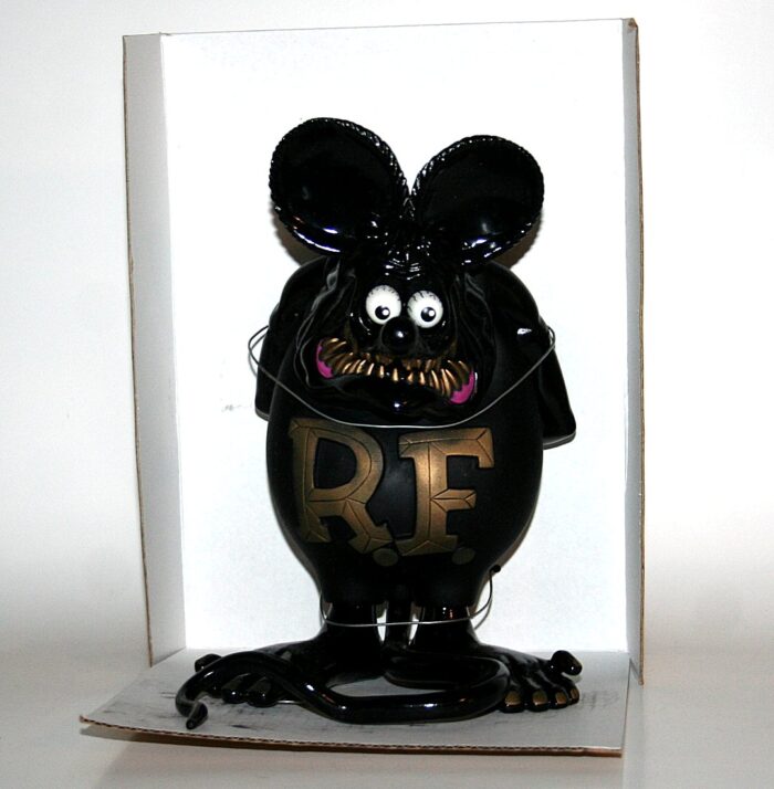 Mooneyes of Japan x Big Daddy Ed Roth Black and Gold Rat Fink